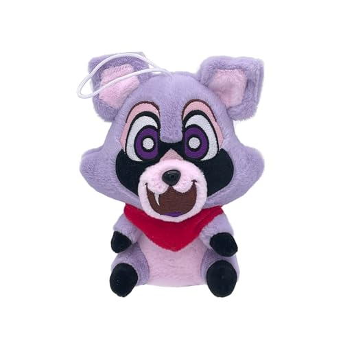 Indigo Park Plush Toy, Rambley The Raccoon Plushies - Cute Raccoon Stuffed Animal Doll for Game Lovers, Kids and Fans