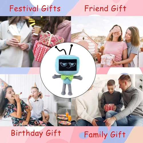 Dandy's World Plush - 14'' Poppy Plush Toy, Pillow Home Stuffed Doll for Kids and Adults, Halloween Christmas Birthday Choice for Boys Girls(Poppy)