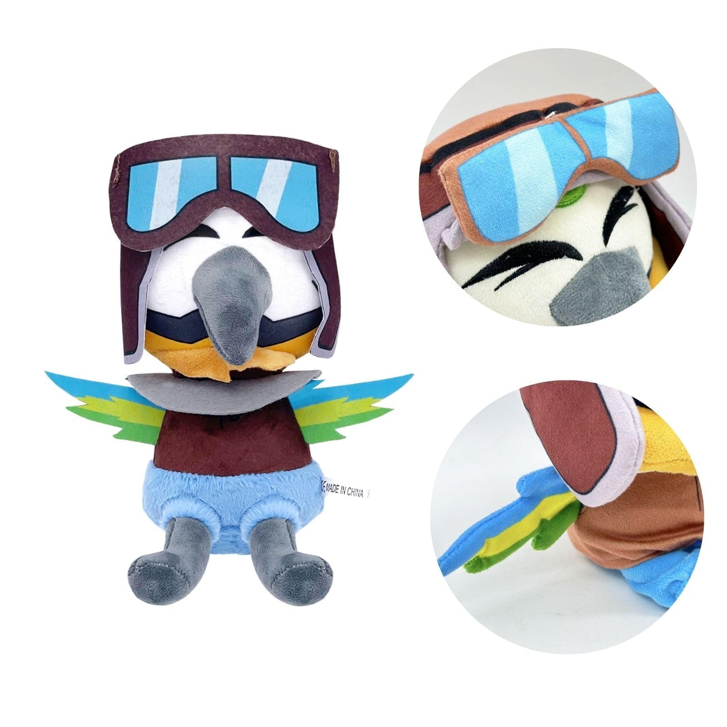 Indigo Park Plush Toy, Rambley The Raccoon Plushies - Cute Raccoon Stuffed Animal Doll for Game Lovers, Kids and Fans
