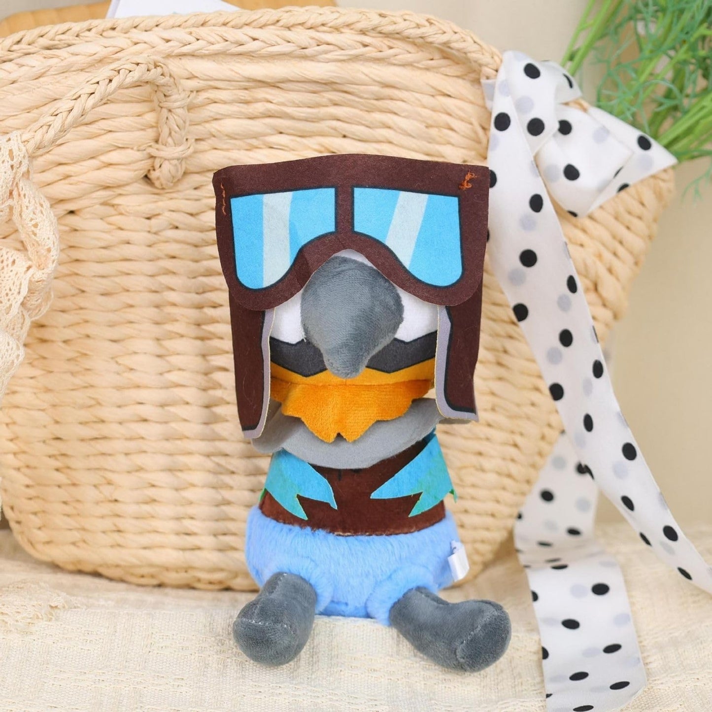 Indigo Park Plush Toy, Rambley The Raccoon Plushies - Cute Raccoon Stuffed Animal Doll for Game Lovers, Kids and Fans
