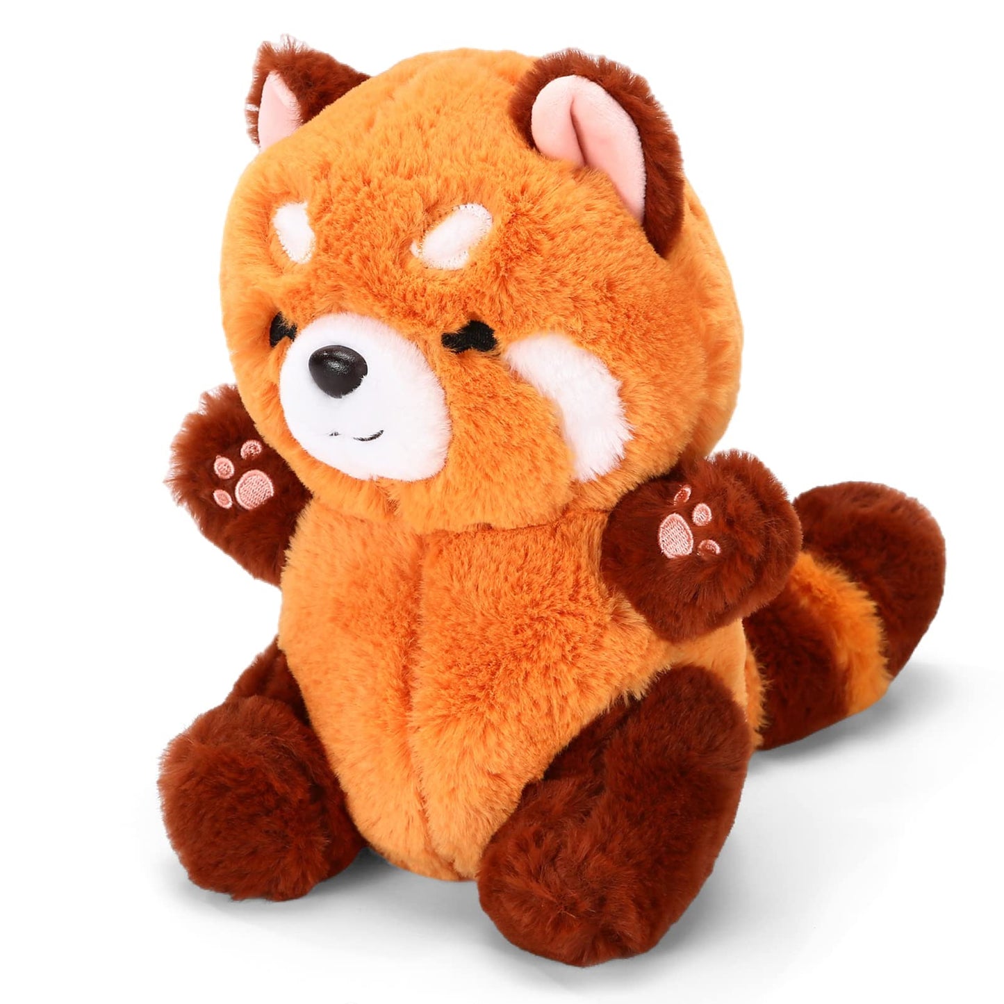 Cute Red Panda Plush Toy - Stuffed Animal Gift for Girlfriend, Kids Birthday - 9" Red Panda