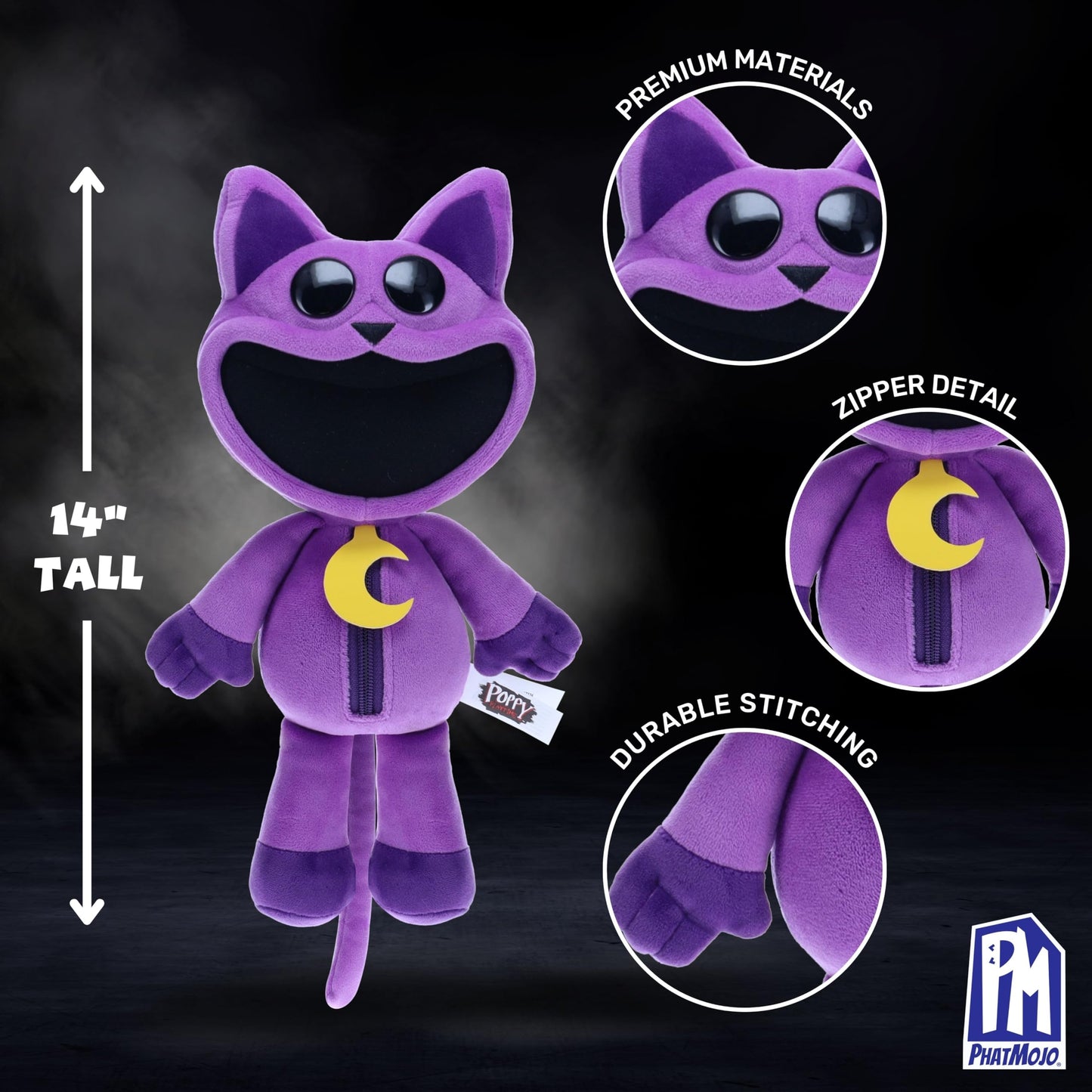 Poppy Playtime - Smiling Critters Deluxe Plush 14" Tall (CatNap)