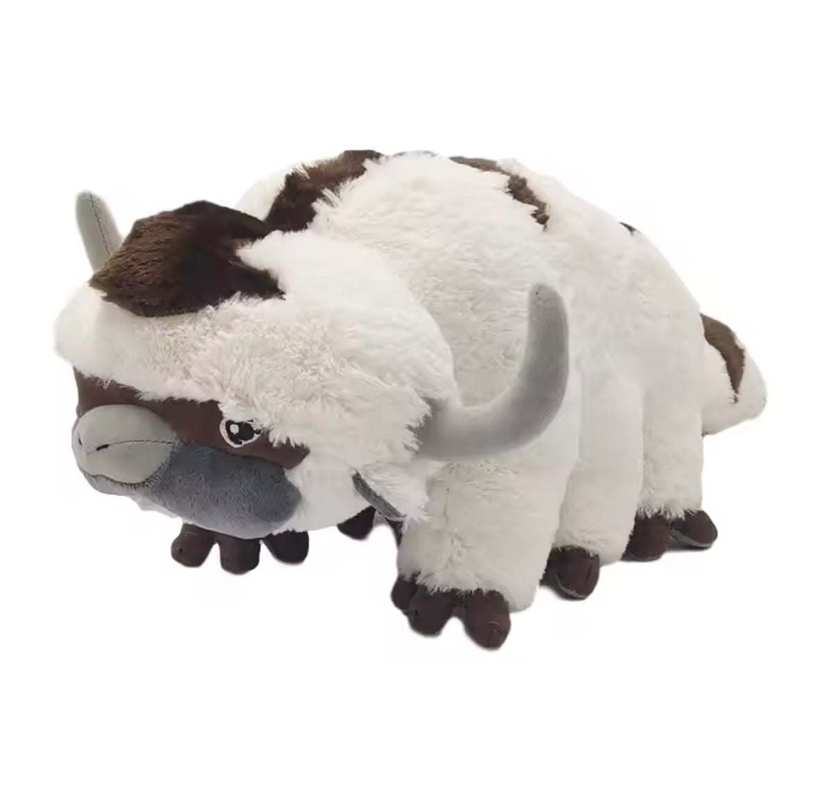 Pillow Pets 16” Appa Stuffed Animal, Nickelodeon Avatar The Last Airbender Plush Toy, White