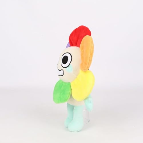Dandy's World Plush - 14'' Poppy Plush Toy, Pillow Home Stuffed Doll for Kids and Adults, Halloween Christmas Birthday Choice for Boys Girls(Poppy)