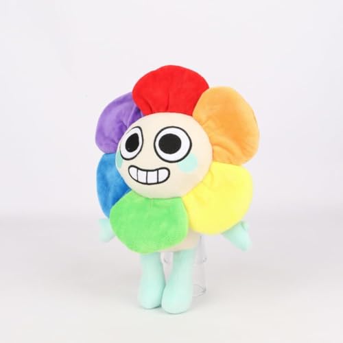 Dandy's World Plush - 14'' Poppy Plush Toy, Pillow Home Stuffed Doll for Kids and Adults, Halloween Christmas Birthday Choice for Boys Girls(Poppy)