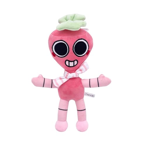 Dandy's World Plush - 14'' Poppy Plush Toy, Pillow Home Stuffed Doll for Kids and Adults, Halloween Christmas Birthday Choice for Boys Girls(Poppy)