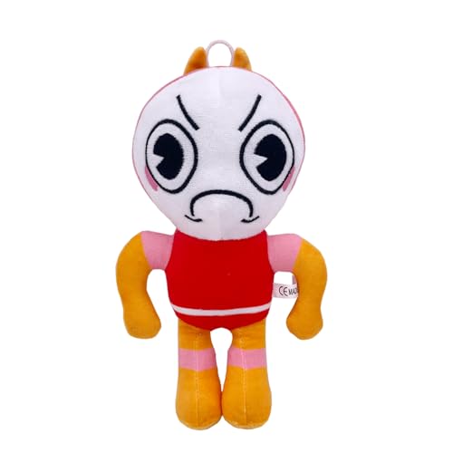 Dandy's World Plush - 14'' Poppy Plush Toy, Pillow Home Stuffed Doll for Kids and Adults, Halloween Christmas Birthday Choice for Boys Girls(Poppy)