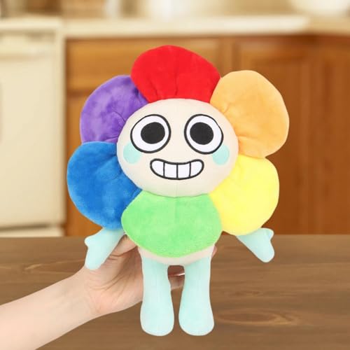 Dandy's World Plush - 14'' Poppy Plush Toy, Pillow Home Stuffed Doll for Kids and Adults, Halloween Christmas Birthday Choice for Boys Girls(Poppy)