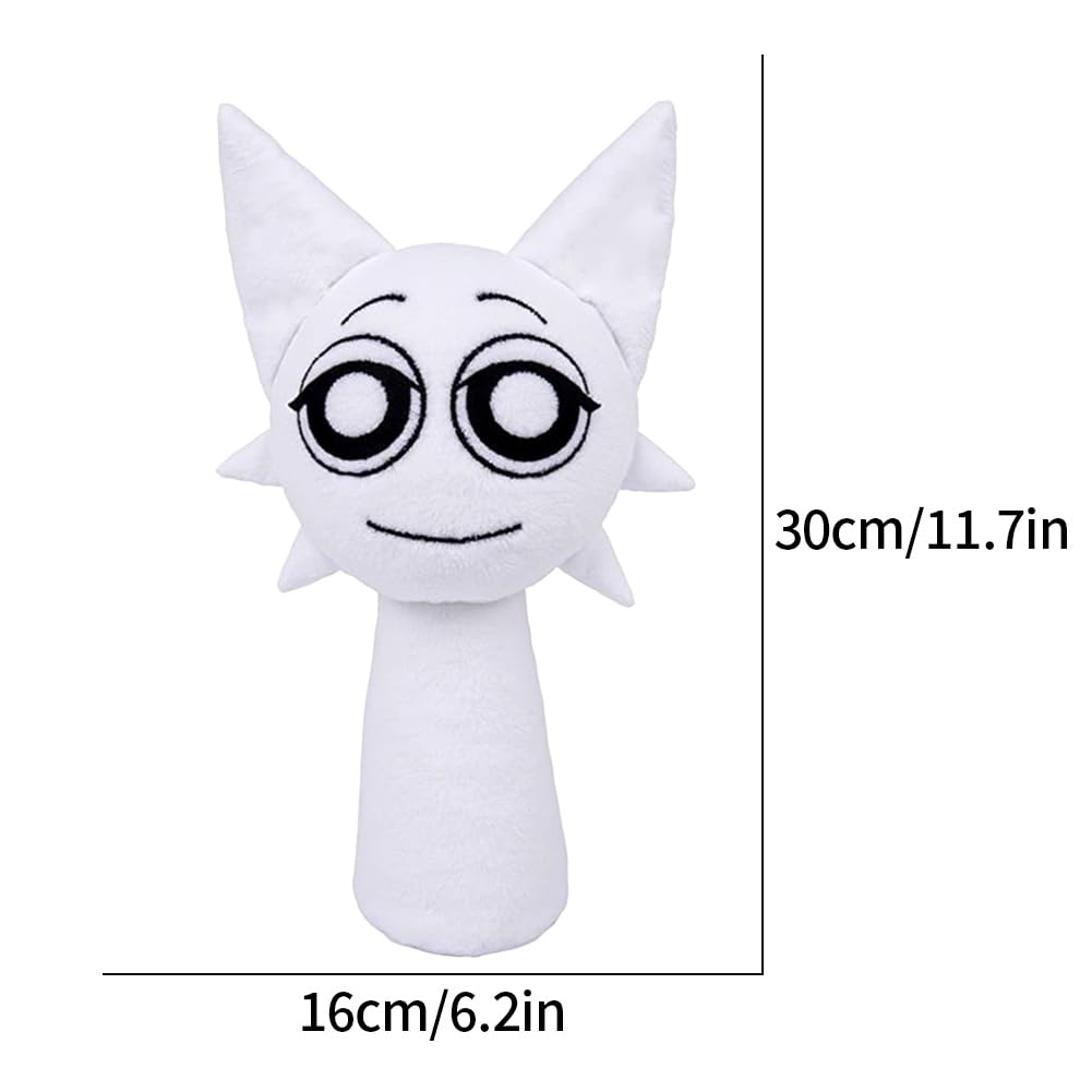 Sprunki Plush Toy, Pyramixed Sprunki Plushies for Sprunki Incredibox Games Phase 1, Phase 5, Phase 1-10 Baby Fans, Super Soft Collectible Wenda Stuffed Toy, Valentine's Day Birthday Gifts for Boys Girls and Kids