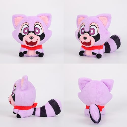 Indigo Park Plush Toy, Rambley The Raccoon Plushies - Cute Raccoon Stuffed Animal Doll for Game Lovers, Kids and Fans
