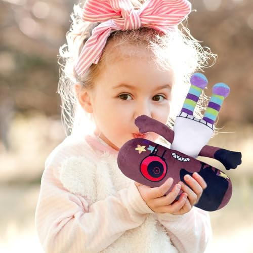 Dandy's World Plush - 14'' Poppy Plush Toy, Pillow Home Stuffed Doll for Kids and Adults, Halloween Christmas Birthday Choice for Boys Girls(Poppy)