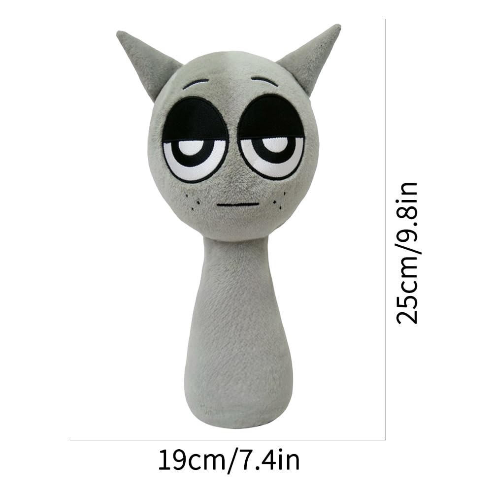 Sprunki Plush Toy, 10" Cute & Funny Sprunki Plushies for Sprunki Game Fans, Super Soft Collectible Stuffed Toy