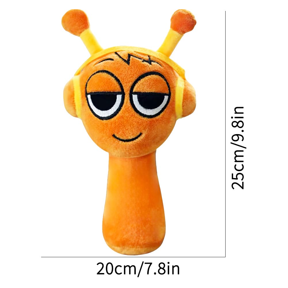Sprunki Plush Toy, 10" Cute & Funny Sprunki Plushies for Sprunki Game Fans, Super Soft Collectible Stuffed Toy