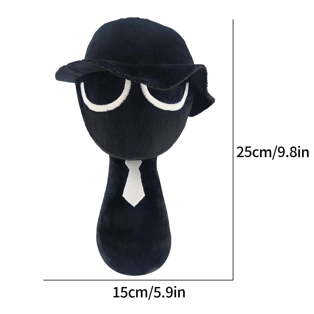 Sprunki Plush Toy, Pyramixed Sprunki Plushies for Sprunki Incredibox Games Phase 1, Phase 5, Phase 1-10 Baby Fans, Super Soft Collectible Wenda Stuffed Toy, Valentine's Day Birthday Gifts for Boys Girls and Kids