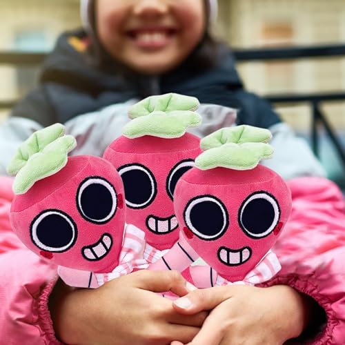 Dandy's World Plush - 14'' Poppy Plush Toy, Pillow Home Stuffed Doll for Kids and Adults, Halloween Christmas Birthday Choice for Boys Girls(Poppy)