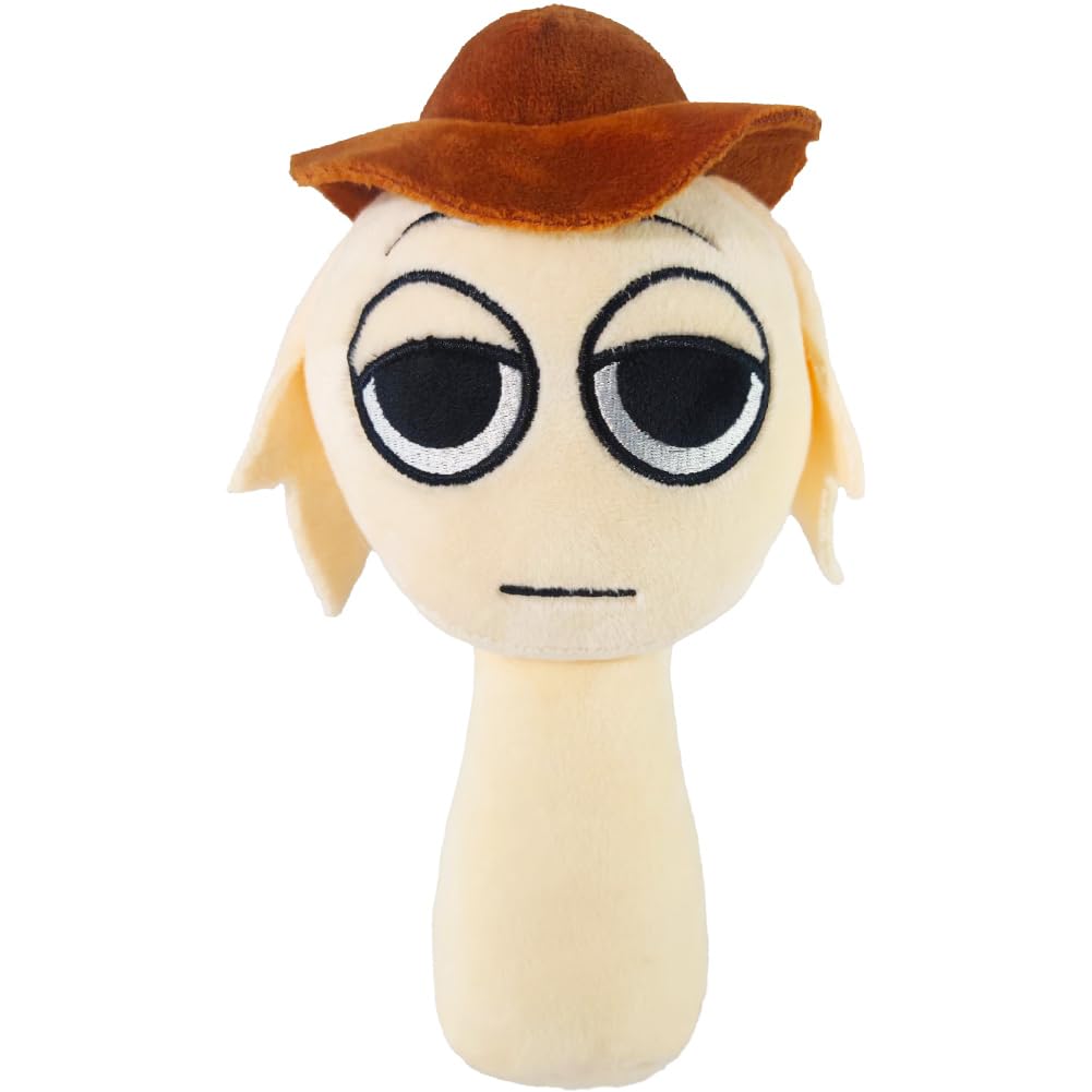 Sprunki Plush Toy, 10" Cute & Funny Sprunki Plushies for Sprunki Game Fans, Super Soft Collectible Stuffed Toy