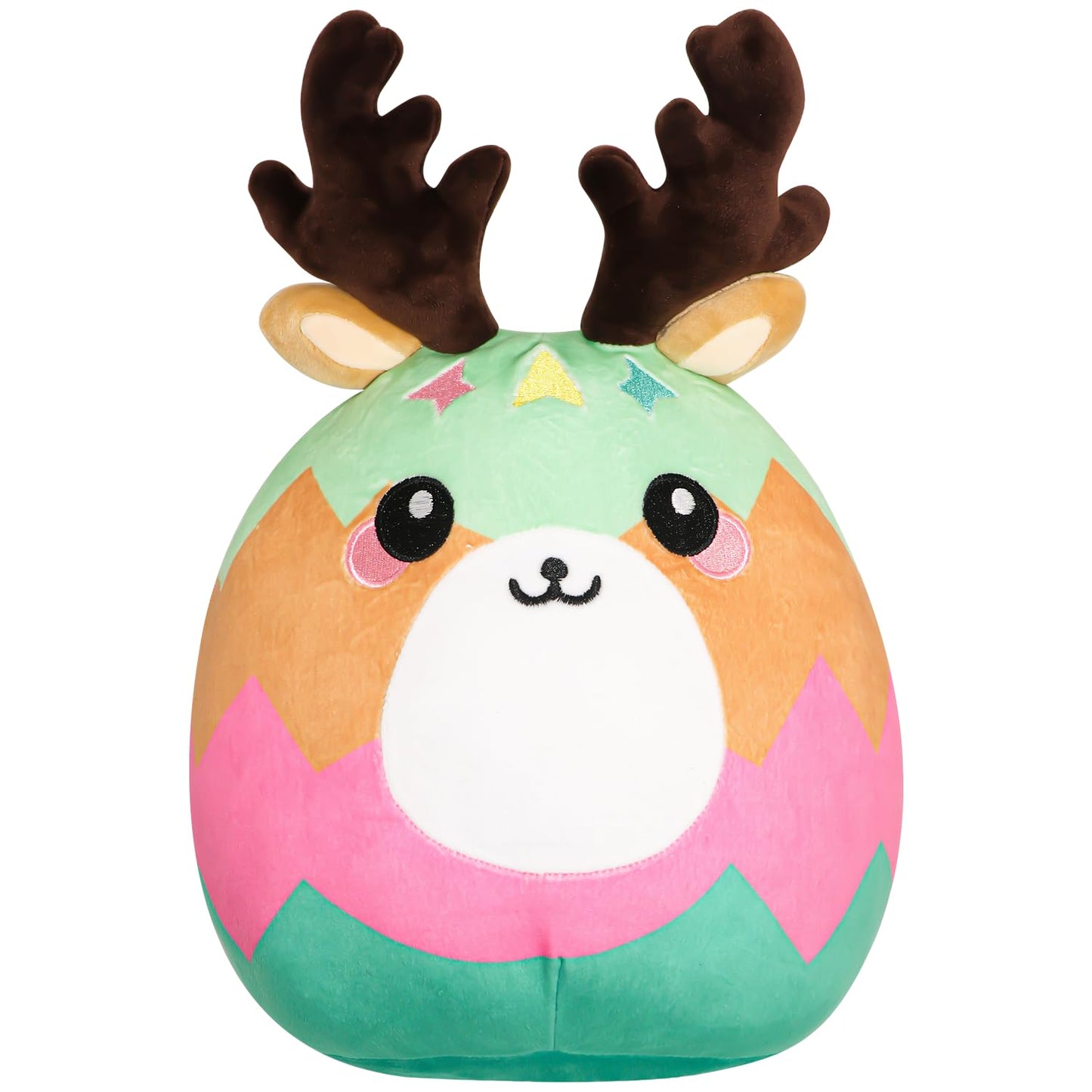 Christmas Dinosaur Plush,Dinosaur Stuffed Animals Toys,Christmas Stuffed Animal Soft Dino Plushie Birthday Gifts for Kids Girls Boys