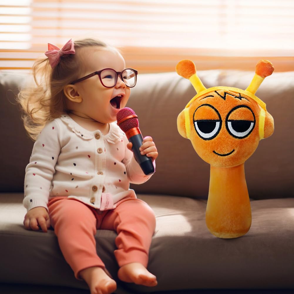 Sprunki Plush Toy, Pyramixed Sprunki Plushies for Sprunki Incredibox Games Phase 1, Phase 5, Phase 1-10 Baby Fans, Super Soft Collectible Wenda Stuffed Toy, Valentine's Day Birthday Gifts for Boys Girls and Kids