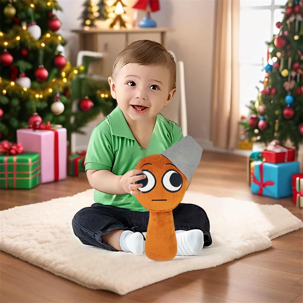 Sprunki Plush Toy, Pyramixed Sprunki Plushies for Sprunki Incredibox Games Phase 1, Phase 5, Phase 1-10 Baby Fans, Super Soft Collectible Wenda Stuffed Toy, Valentine's Day Birthday Gifts for Boys Girls and Kids