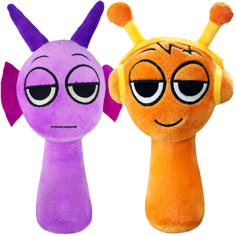 Sprunki Plush Toy, 10" Cute & Funny Sprunki Plushies for Sprunki Game Fans, Super Soft Collectible Stuffed Toy