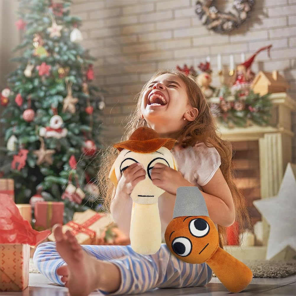 Sprunki Plush Toy, 10" Cute & Funny Sprunki Plushies for Sprunki Game Fans, Super Soft Collectible Stuffed Toy
