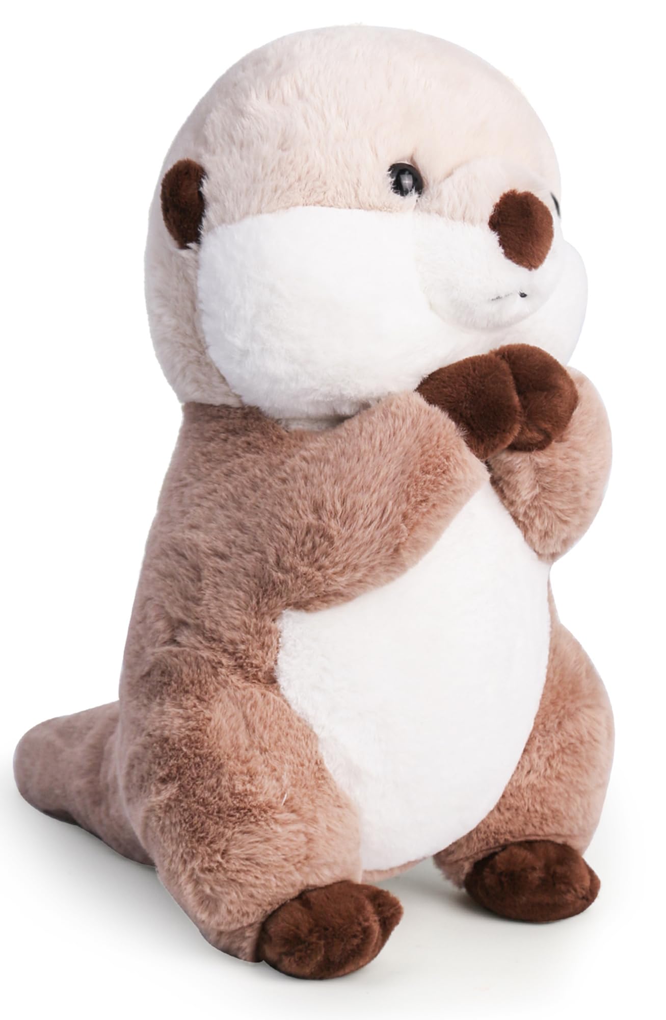 Cute Otter Plush Soft Plushie Toy Stuffed Animal Birthday Gift for Kids Children Girls Boys 9.8 Inch Sea Otter Stuffed Animals