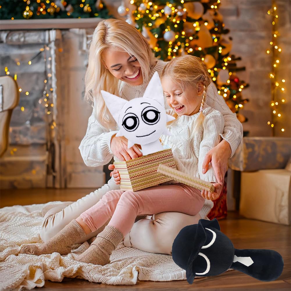 Sprunki Plush Toy, Pyramixed Sprunki Plushies for Sprunki Incredibox Games Phase 1, Phase 5, Phase 1-10 Baby Fans, Super Soft Collectible Wenda Stuffed Toy, Valentine's Day Birthday Gifts for Boys Girls and Kids