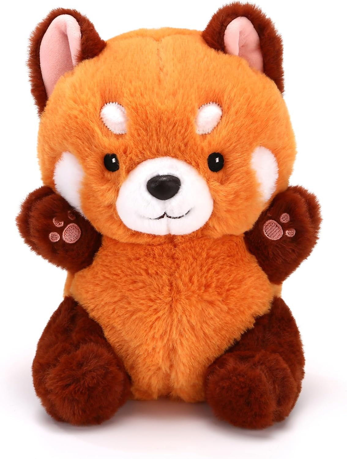 Cute Red Panda Plush Toy - Stuffed Animal Gift for Girlfriend, Kids Birthday - 9" Red Panda