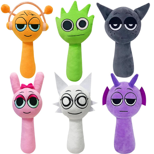 Plush Toy, Game Plush, Christmas Plushies, New Monster Horror Game Stuffed Figure Doll (6 PCS)