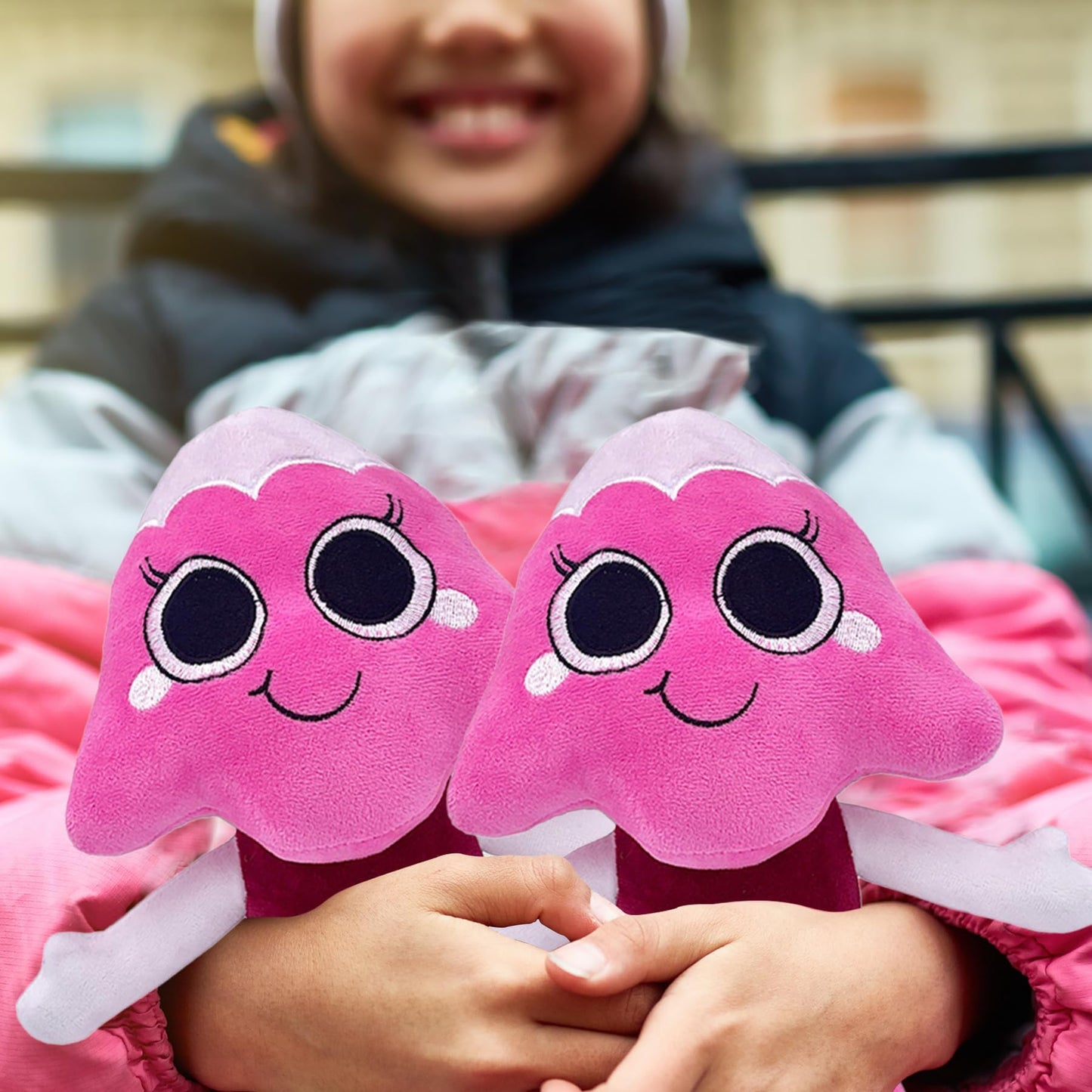 Dandy's World Plush - 14'' Poppy Plush Toy, Pillow Home Stuffed Doll for Kids and Adults, Halloween Christmas Birthday Choice for Boys Girls(Poppy)