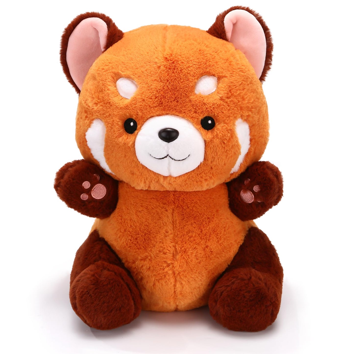 Cute Red Panda Plush Toy - Stuffed Animal Gift for Girlfriend, Kids Birthday - 9" Red Panda