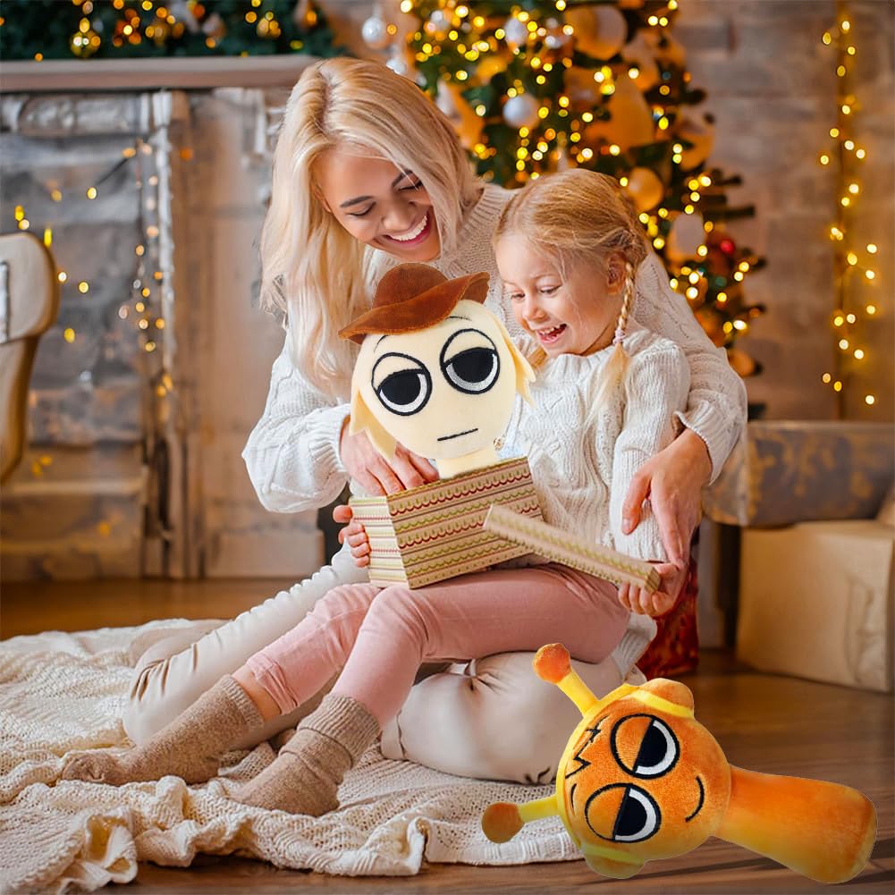 Sprunki Plush Toy, 10" Cute & Funny Sprunki Plushies for Sprunki Game Fans, Super Soft Collectible Stuffed Toy