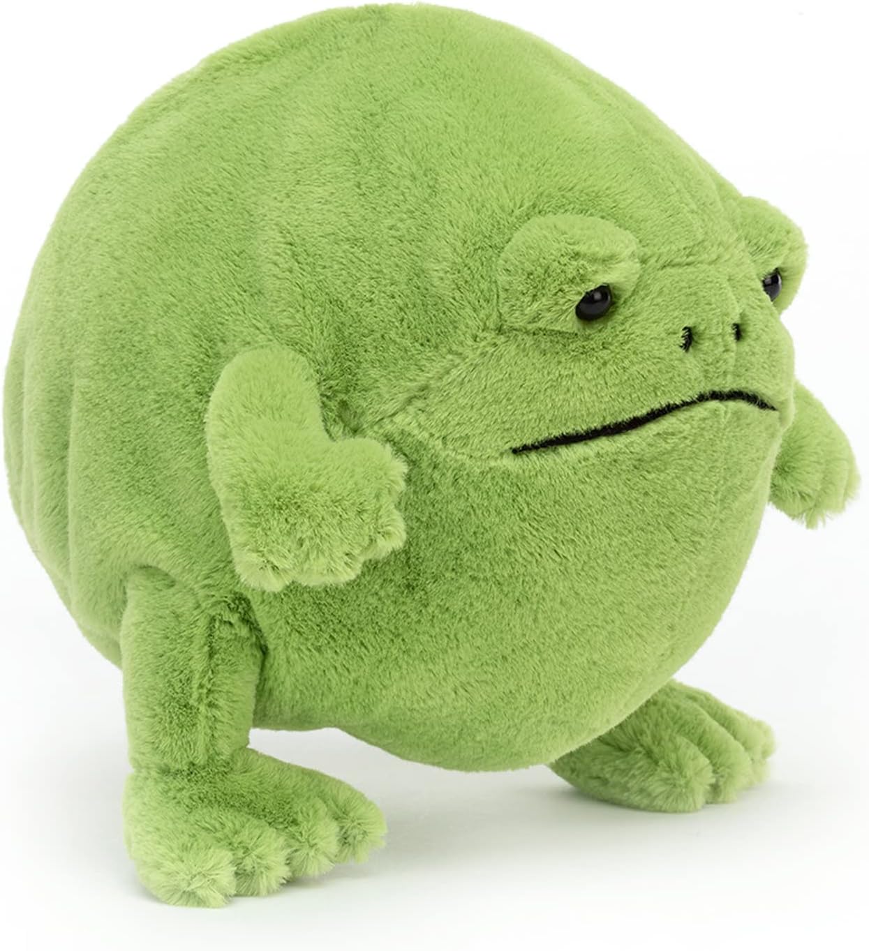Jellycat Ricky Rain Frog Stuffed Animal, Medium 7 inches - Amphibian Plush Toy - Classic Children's Gift