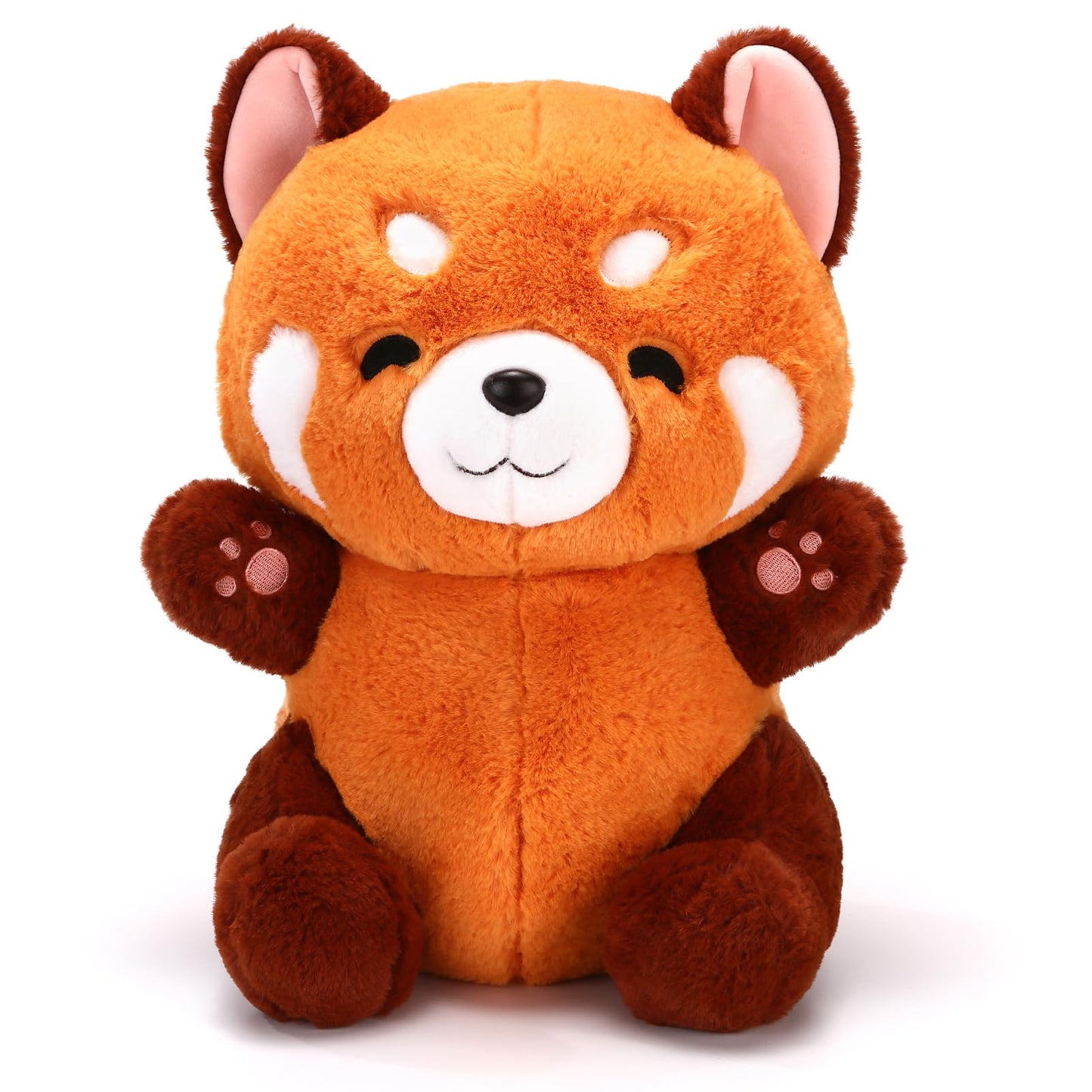 Cute Red Panda Plush Toy - Stuffed Animal Gift for Girlfriend, Kids Birthday - 9" Red Panda