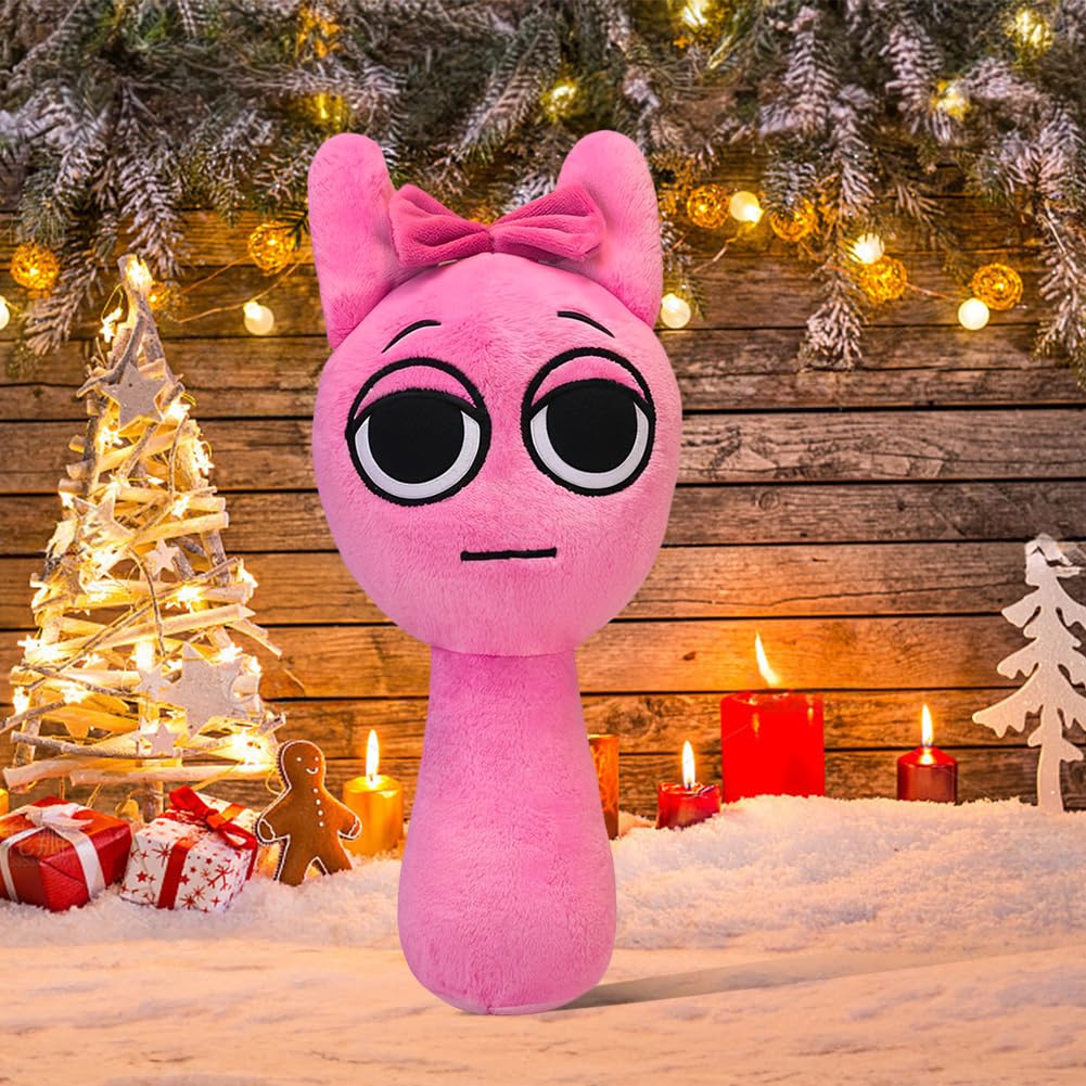 Sprunki Plush Toy, 10" Cute & Funny Sprunki Plushies for Sprunki Game Fans, Super Soft Collectible Stuffed Toy