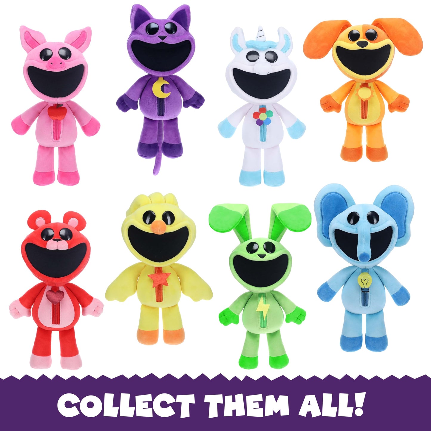 Poppy Playtime - Smiling Critters Deluxe Plush 14" Tall (CatNap)