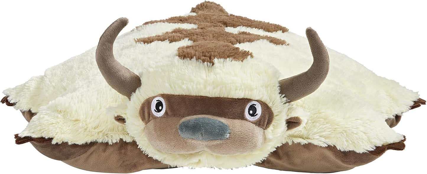 Pillow Pets 16” Appa Stuffed Animal, Nickelodeon Avatar The Last Airbender Plush Toy, White