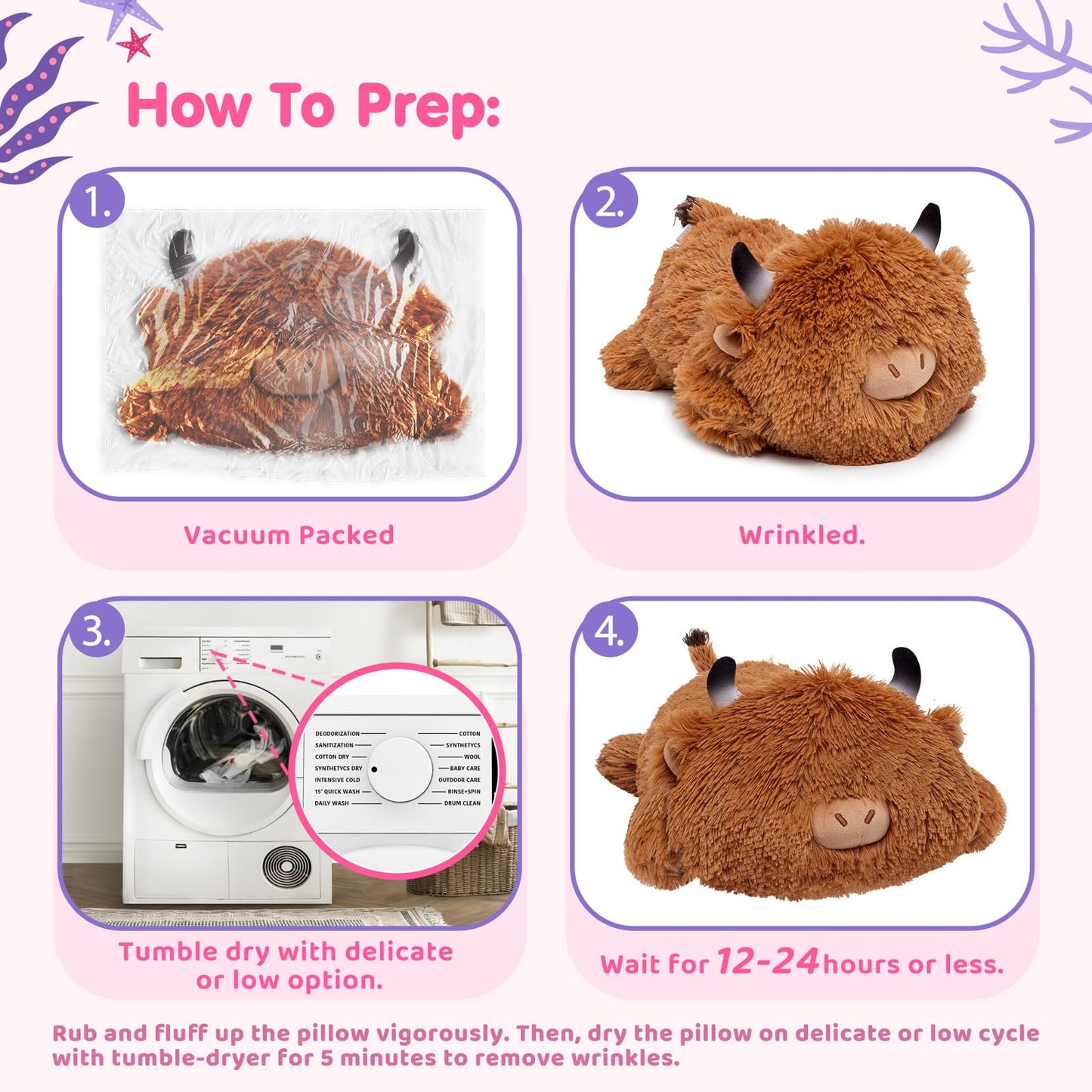 Mewaii Cute Black Cat Plush Pillow, Kawaii Plushies Black Cat Stuffed Animals, Squishy Plushies, Cuddle Plush Pillow for Kids & Girls (13 Inch)