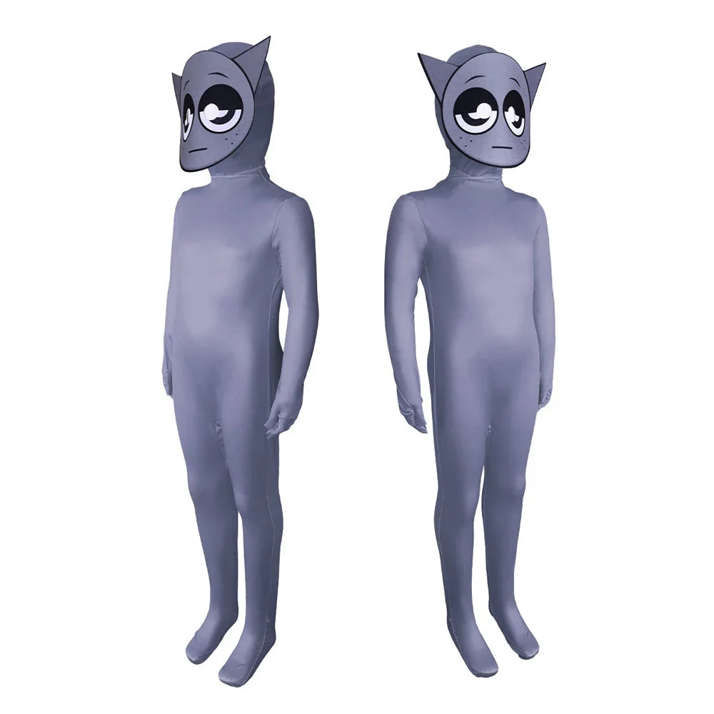 Sprunki Incredibox Cosplay Costume Kid Monster Horror Game Clothing Creative Christmas Adult Party Jumpsuits Clothes Gift